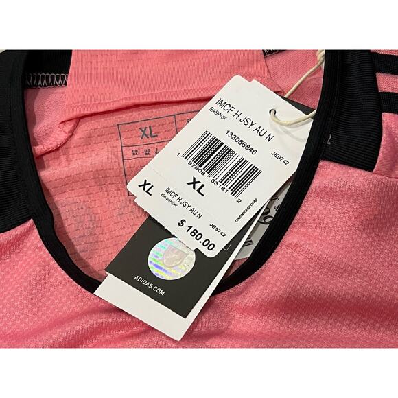 ADIDAS INTER MIAMI CF 24/25 MESSI HOME AUTHENTIC JERSEY #JE9742 $180 Sz XL NWT! - Picture 6 of 15